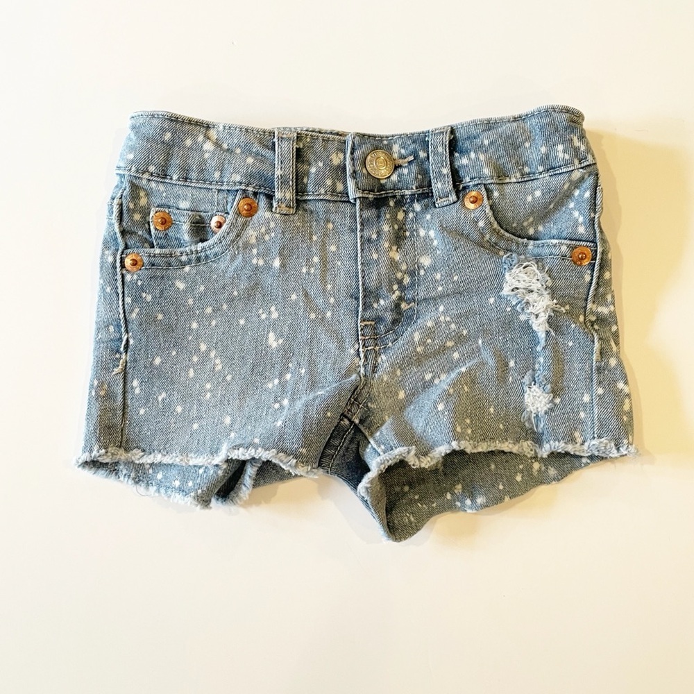 Levi’s 2T Shorty Short denim cut off shorts - Picture 7 of 7